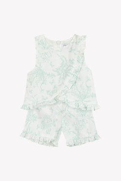 BABY CAPSULE ESTIVALE ENSEMBLECOURT3 - Vert d'eau