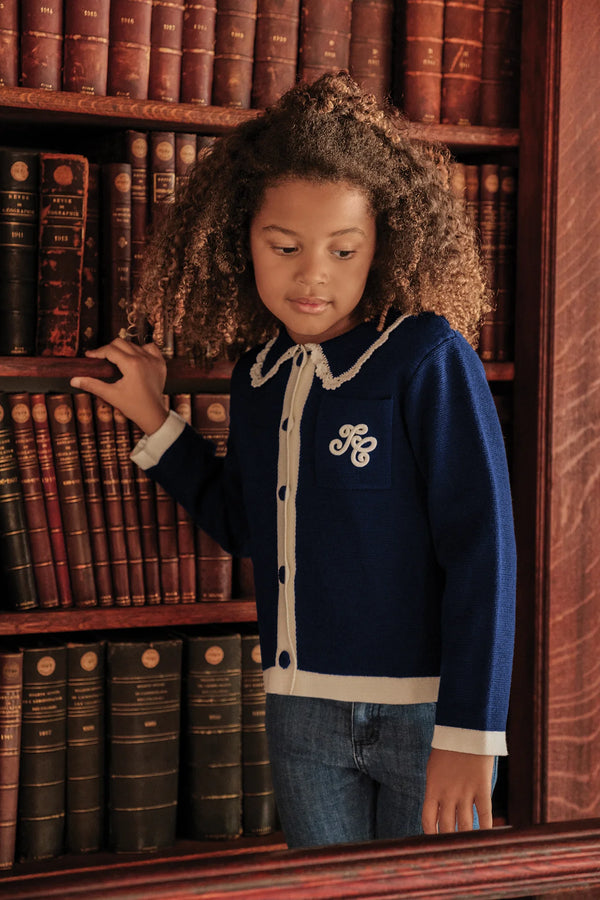 BACK TO SCHOOL F VESTE B - Marine (CB40012)