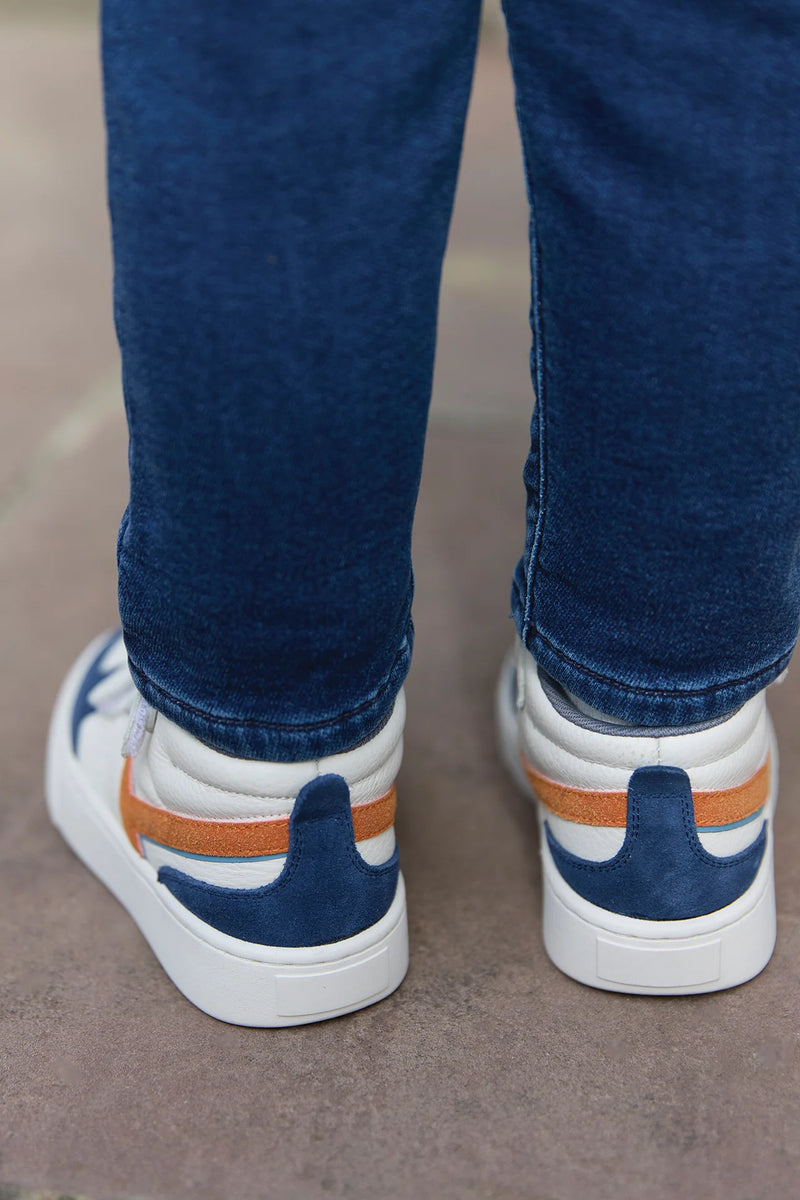 TC 17 HI EASY NAPPA - WHITE-DK NAVY-DK ORA