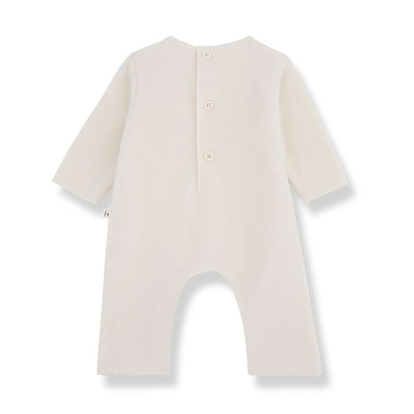 KIMI BAMBOO POLAR jumpsuit - ecru