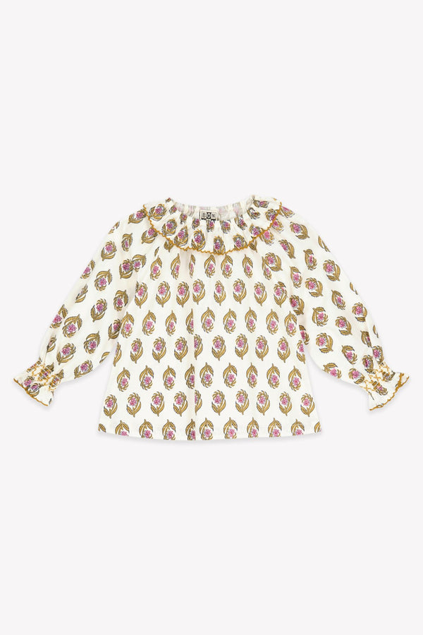 BLOUSE SOLANE - BLOCKPRINT BB12001