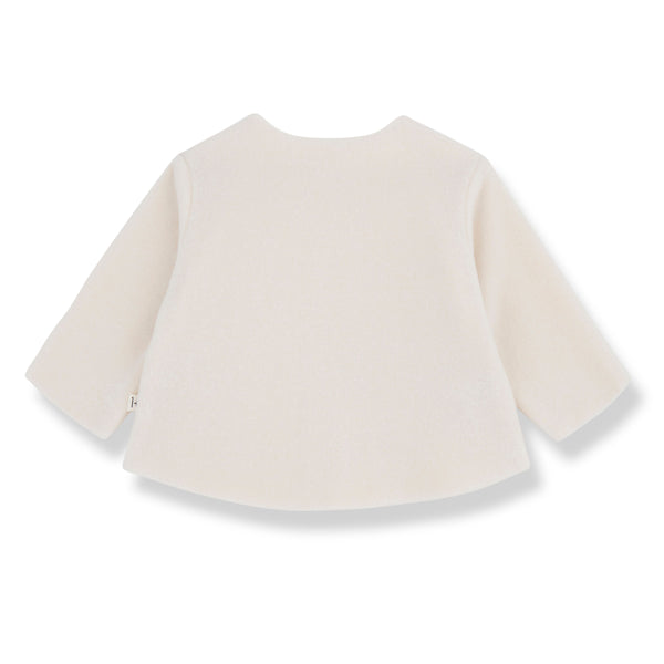 MARIE BAMBOO POLAR jacket - ecru