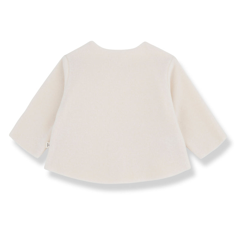 MARIE BAMBOO POLAR jacket - ecru