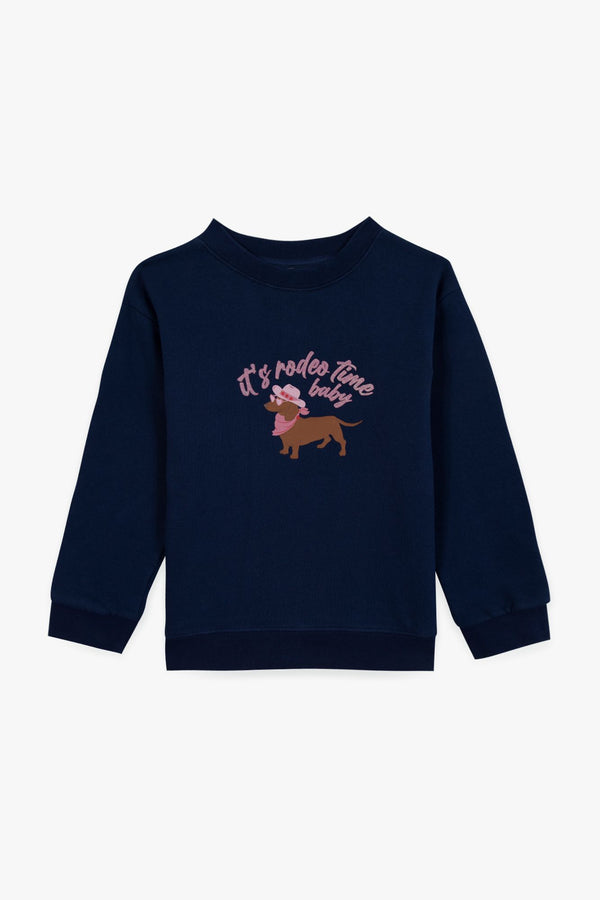 SMILE RODEO Tee-Shirt - BLEU BRUT BB15042