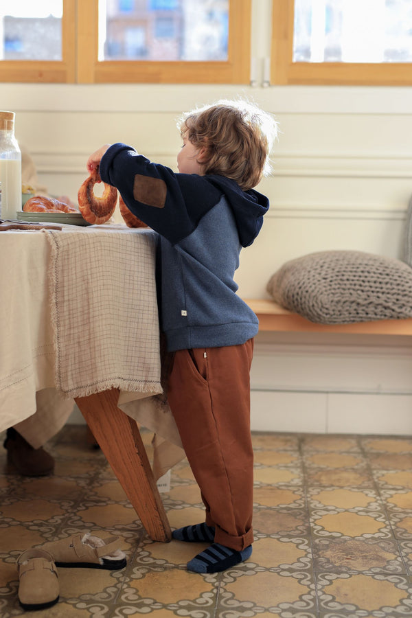 BLAS SOFT TWILL pants - castagna