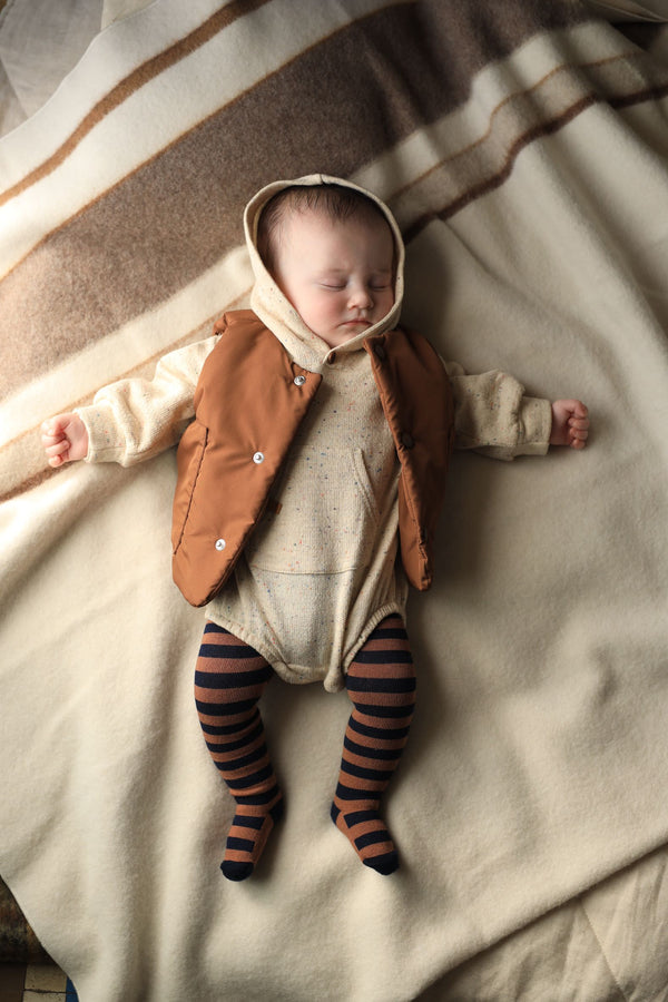 MAGNUS BB PADDED MICROFIBER padded vest - castagna