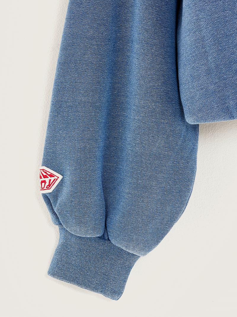 FINESS T1752 SWEATSHIRT - 706 BLUE JEANS