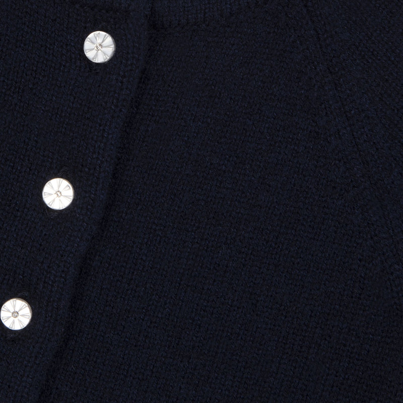 BABY MAISON DE CAMPAGNE CARDIGAN 4 - Marine (CB18101)