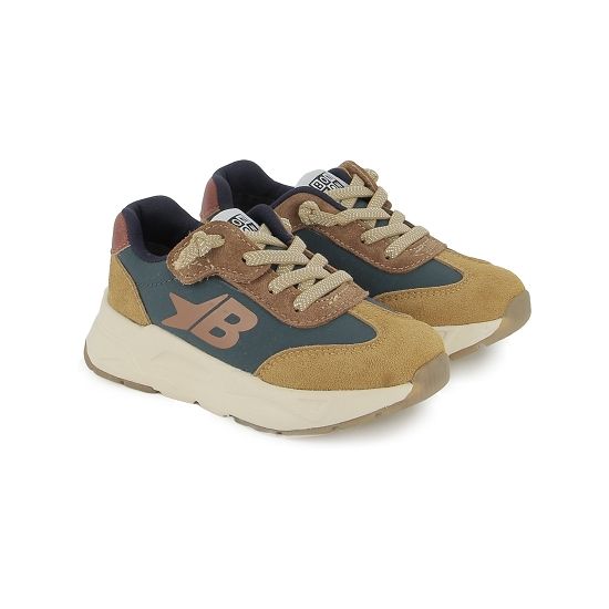YARD BASKET VELOURS-NYLON - LT CAMEL-ANTHRACITE