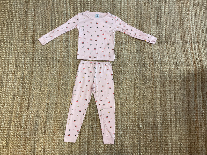 A0EI7 PYJAMAS - Rose Joli/Blanc