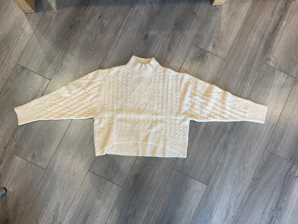 YSOLDE Knitted Top - Yak Sand