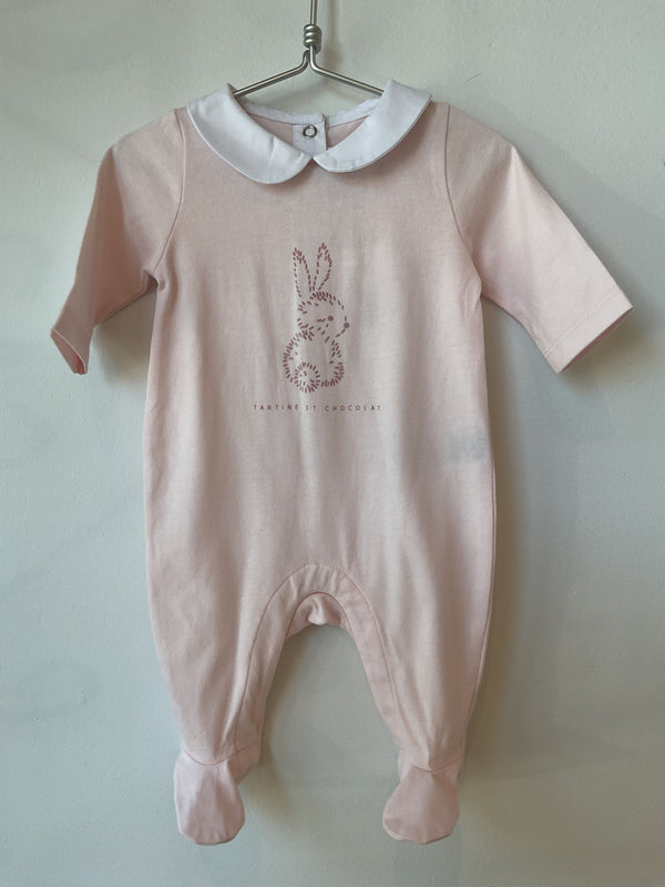 BABY NUIT PYJAMA 14 - rose pâle (CB54130)