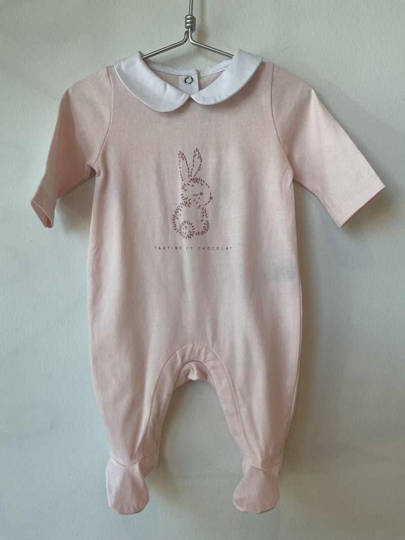 BABY NUIT PYJAMA 14 - rose pâle (CB54130)