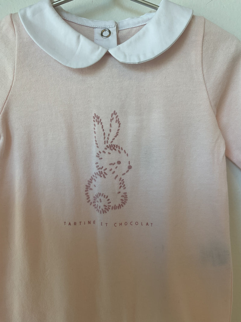 BABY NUIT PYJAMA 14 - rose pâle (CB54130)