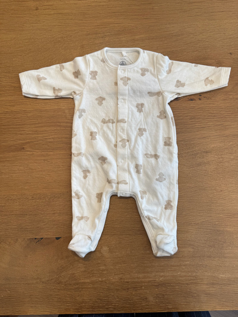 A0DRM Sleepsuit - Marshmallow/Brun
