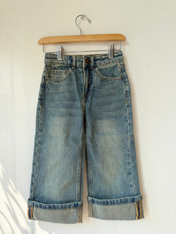 sophie denim pants - wash dirty