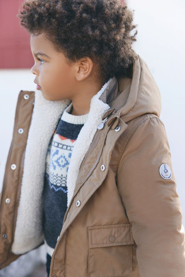 BABY DOUCEUR ALPINE PARKA1 - Ecorce spécial (CB42001)
