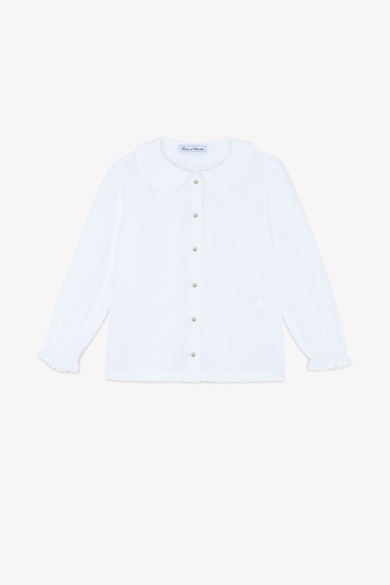 BACK TO SCHOOL F CHEMISEC - Blanc (CB12022)