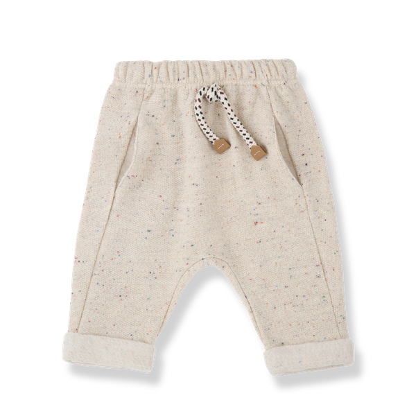 TOBHIAS BOTONATO FLEECE pants - rice