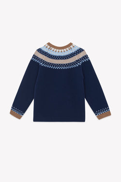 DOUCEUR ALPINE PULL2BIS - Marine (CB18023)