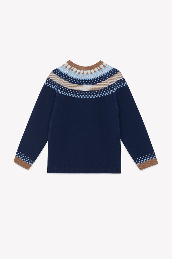 DOUCEUR ALPINE PULL2BIS - Marine (CB18023)