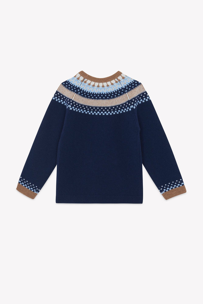 DOUCEUR ALPINE PULL2BIS - Marine (CB18023)