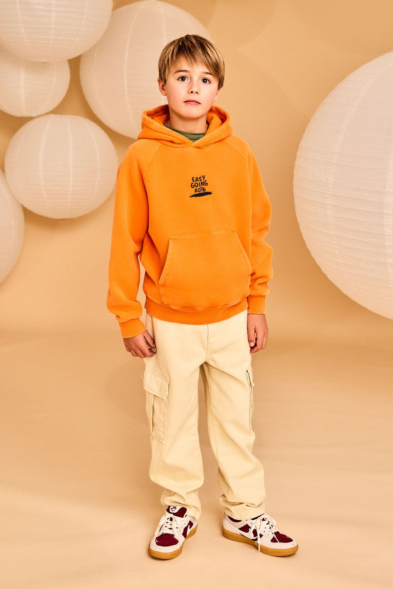 clyde sweater easygoing - 000350 - orange