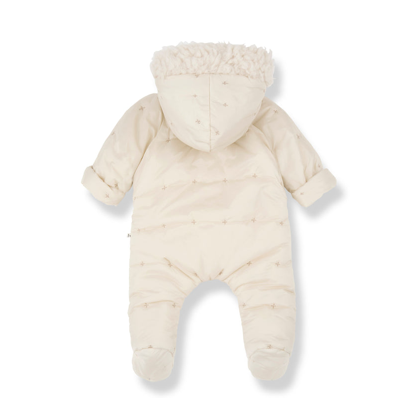 COHEN NB PADDED MICROFIBER padded suit - ecru