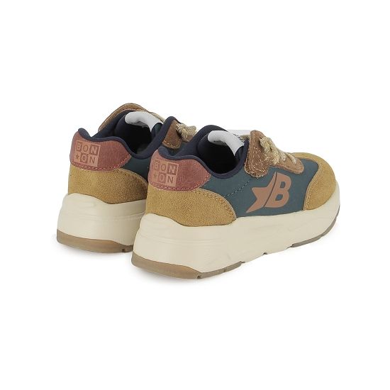 YARD BASKET VELOURS-NYLON - LT CAMEL-ANTHRACITE