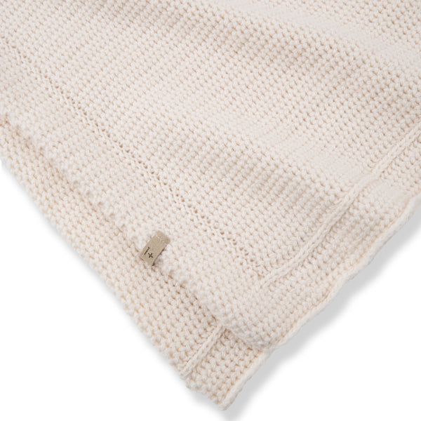 MARINET KNITWEAR blanket - ecru