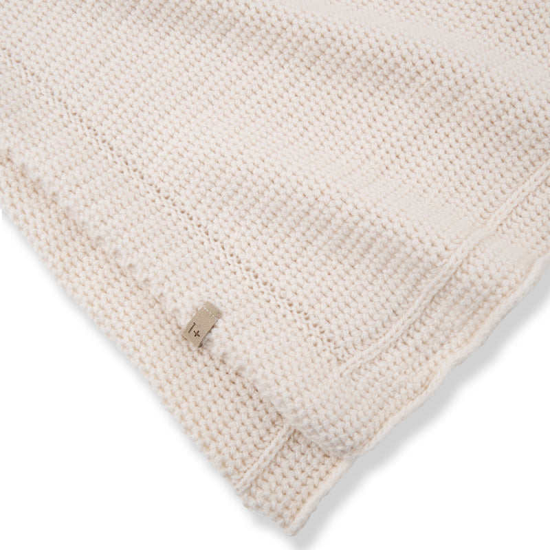 MARINET KNITWEAR blanket - ecru