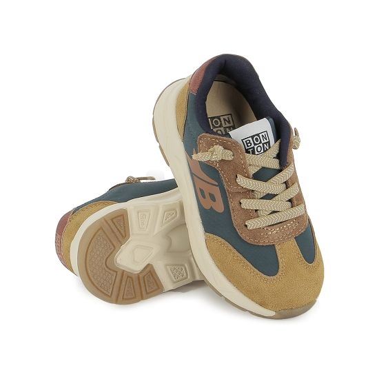 YARD BASKET VELOURS-NYLON - LT CAMEL-ANTHRACITE