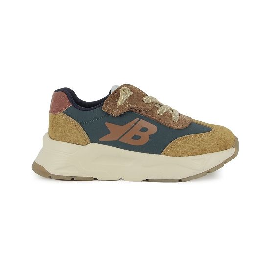 YARD BASKET VELOURS-NYLON - LT CAMEL-ANTHRACITE