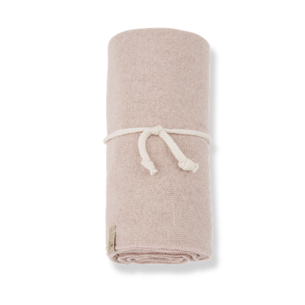 ASIS SOFT PLAIN FLEECE blanket - nude (light pink)