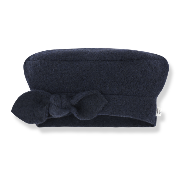 LISBETH RECYCLED WOOL beret - dark-blue