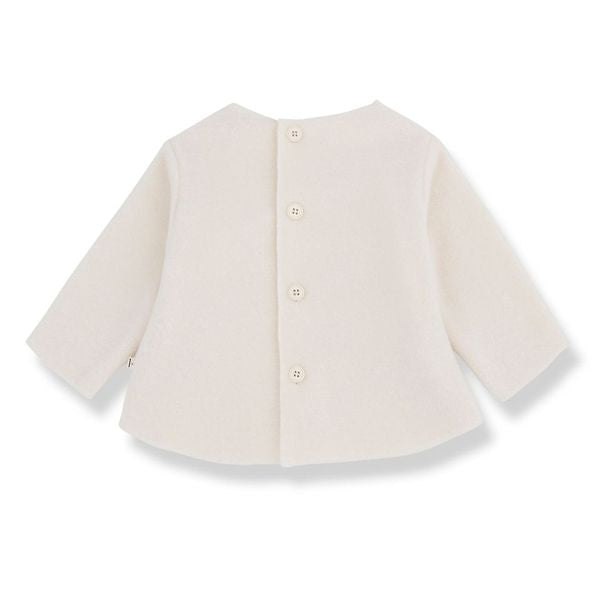 ALEXIS BAMBOO POLAR sweater - ecru