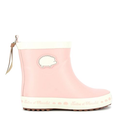 TC WELLY PATCH CAOUTCHOUC - PINK
