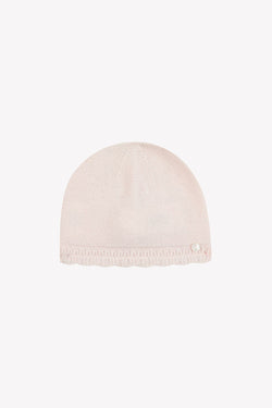 PREMIER TROUSSEAU FILLE BONNET 4 - Rose pâle (CB90030)
