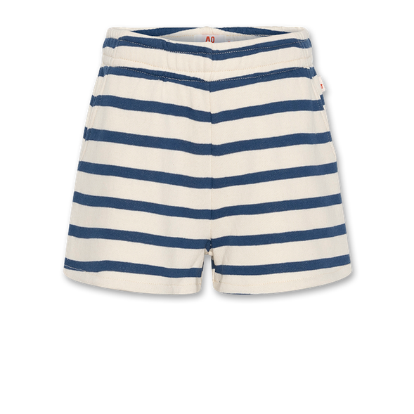 leni striped shorts - estate blue