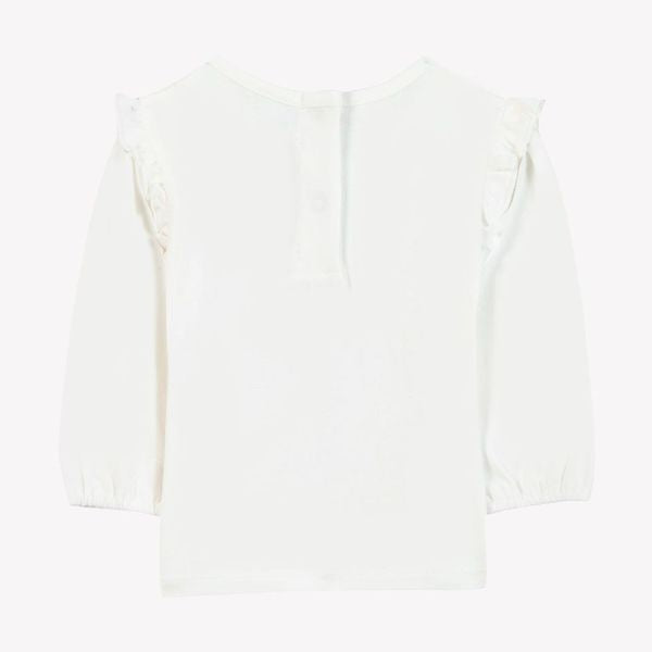 BABY JARDIN D HIVER TEE-SHIRT 1 - Nacre (CB10001)