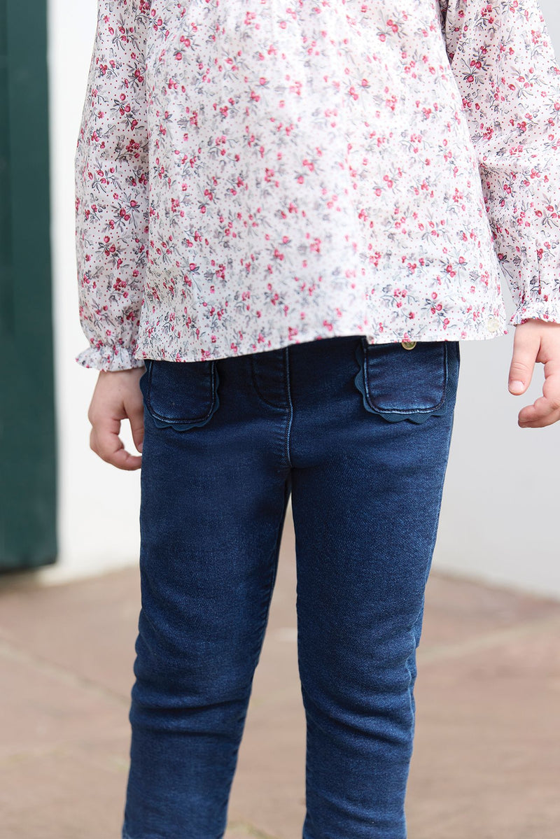 BABY MAISON DE CAMPAGNE BLOUSE 2 - Nacre CB12091