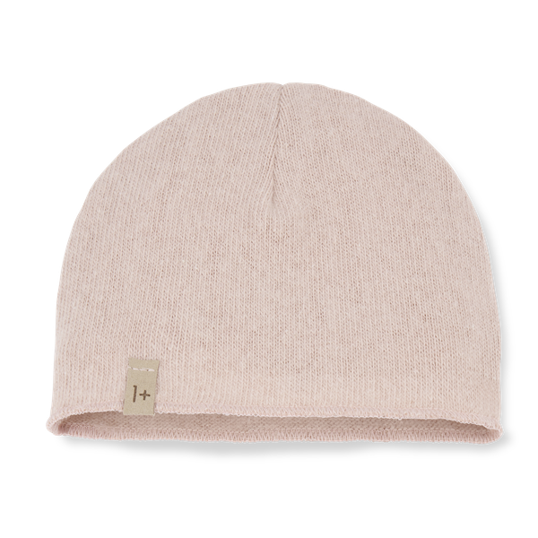 ELISE SOFT PLAIN FLEECE beanie - nude (light pink)