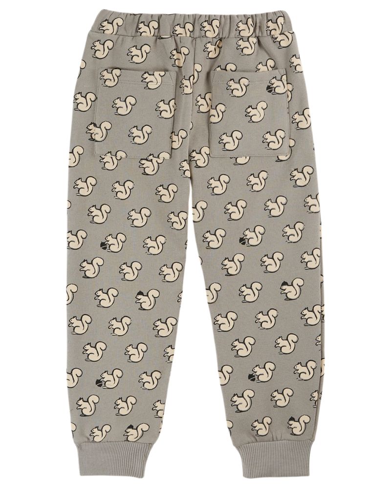 SQUIREL ALL OVER PRINTED JOGGER AC150 - GRIS CLAIR