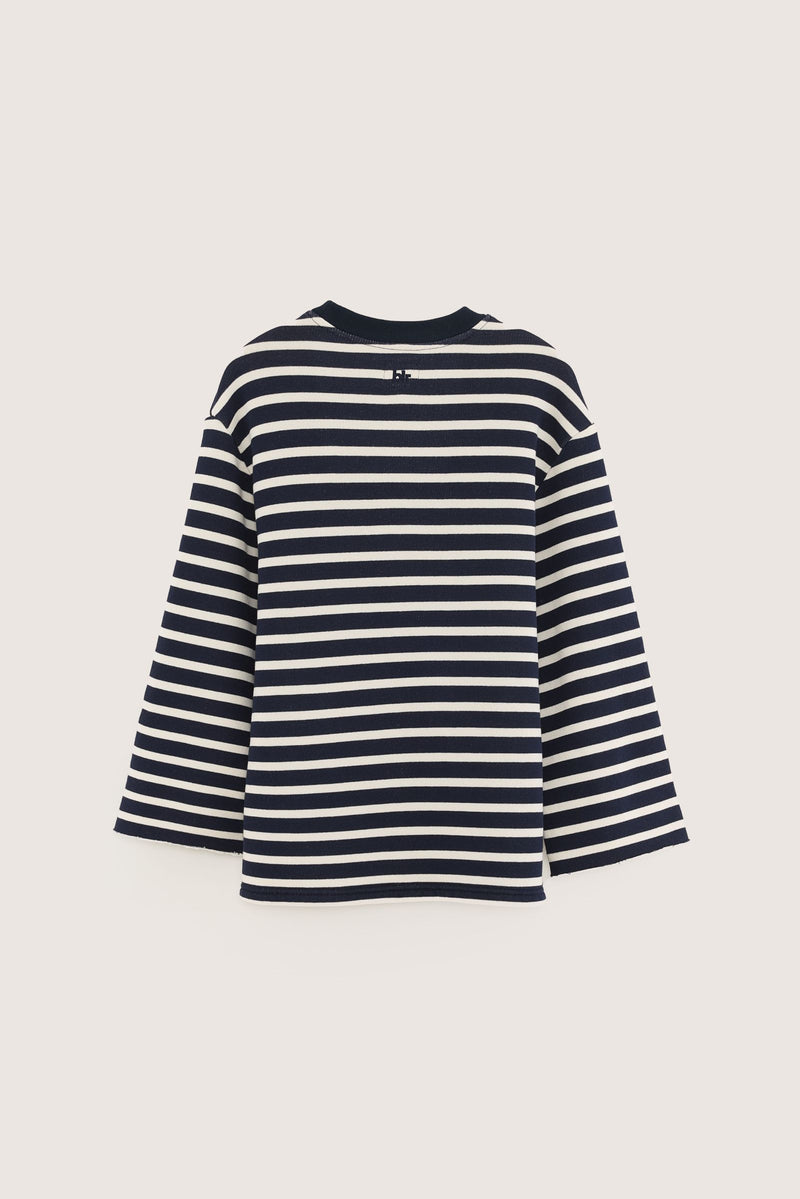 FOPIL T1510S SWEATSHIRT - STRIPE B