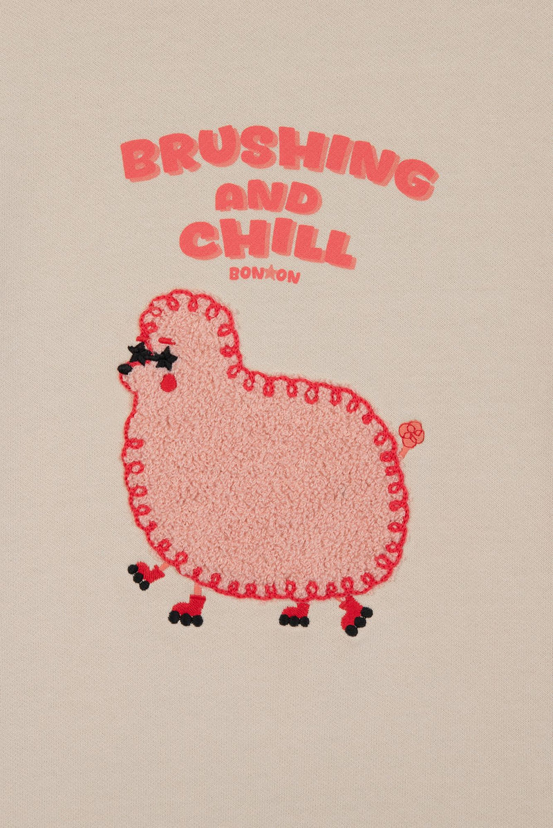 LYS BRUSHING Sweatshirt - MOUTON BB15052