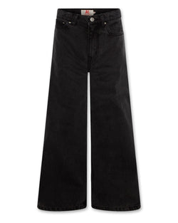 zina black jeans pants - washed black