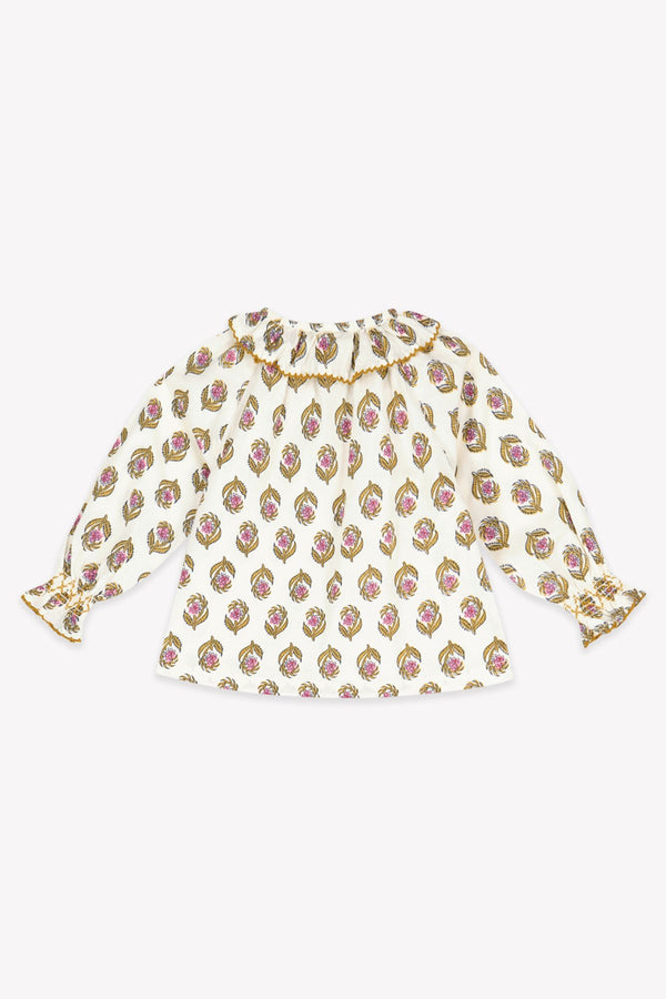 BLOUSE SOLANE - BLOCKPRINT BB12001