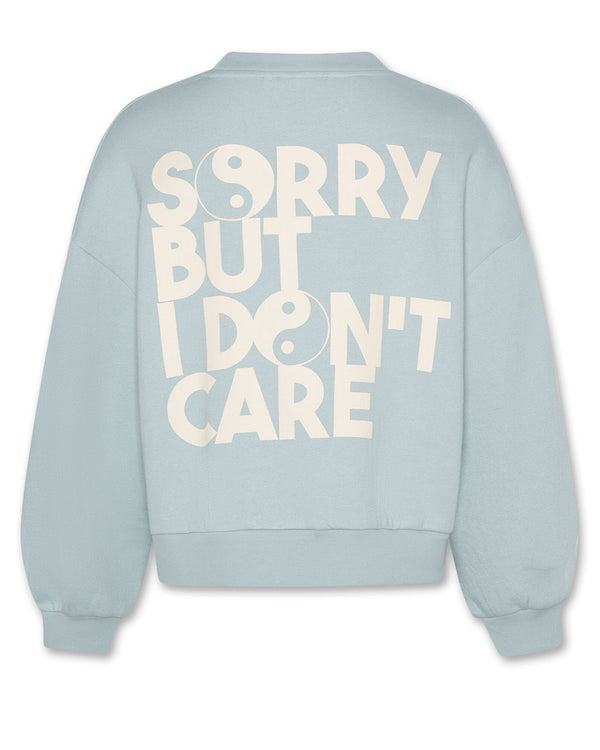 violeta sweater sorry - sky blue