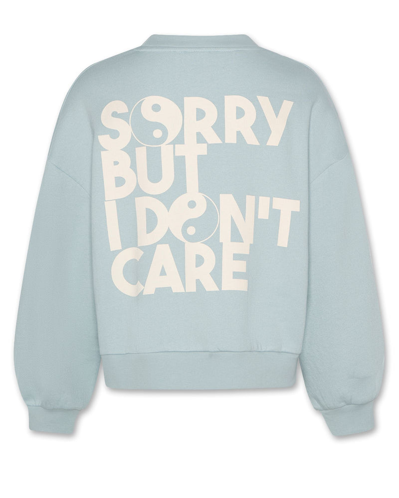 violeta sweater sorry - sky blue