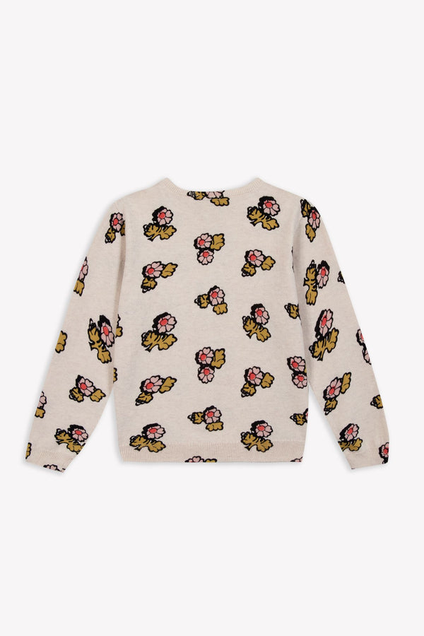 LILOU PRINT Cardigan - FLEUR FAROE BB18032
